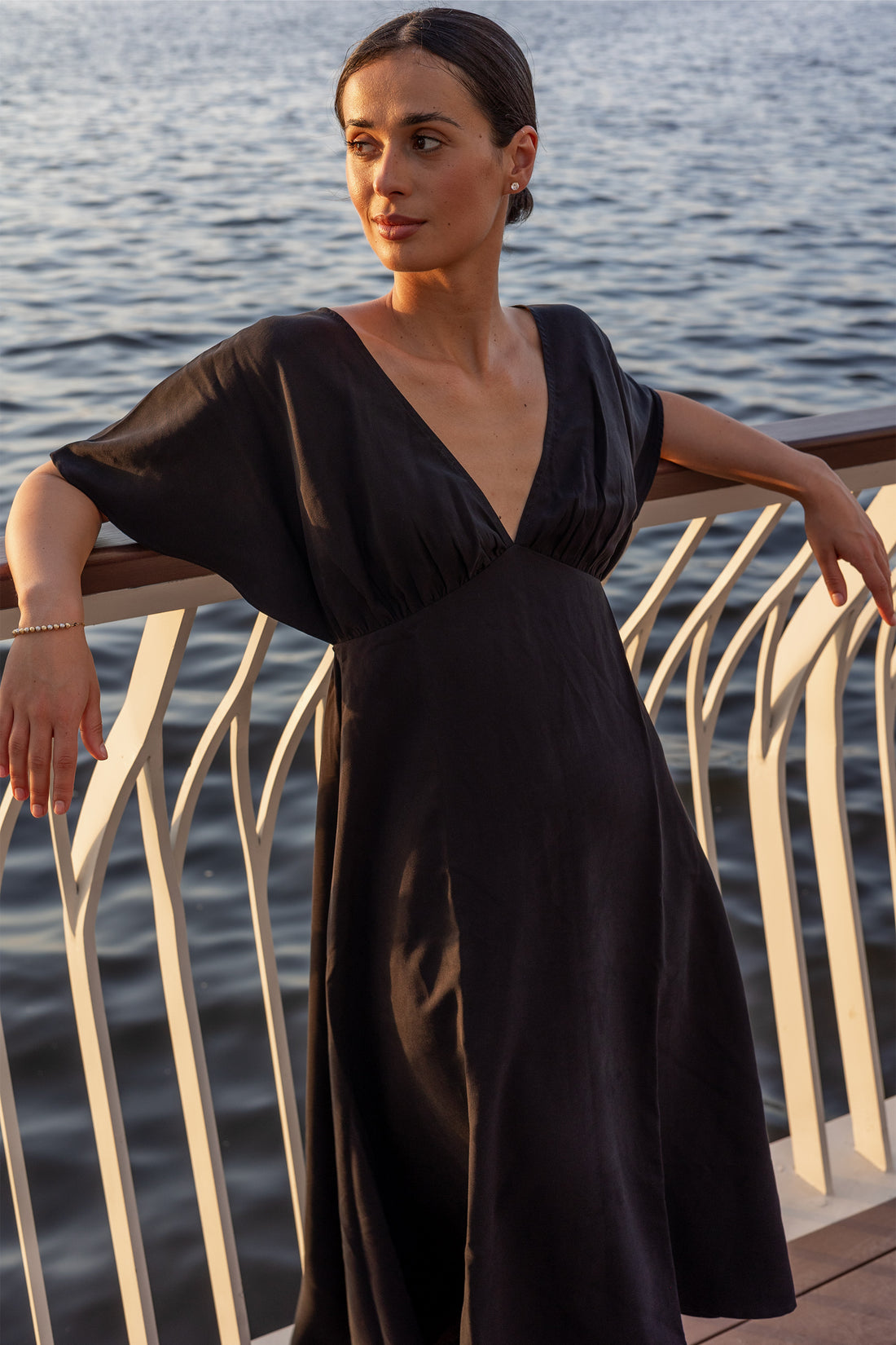 The Black V Dress The Black V Dress