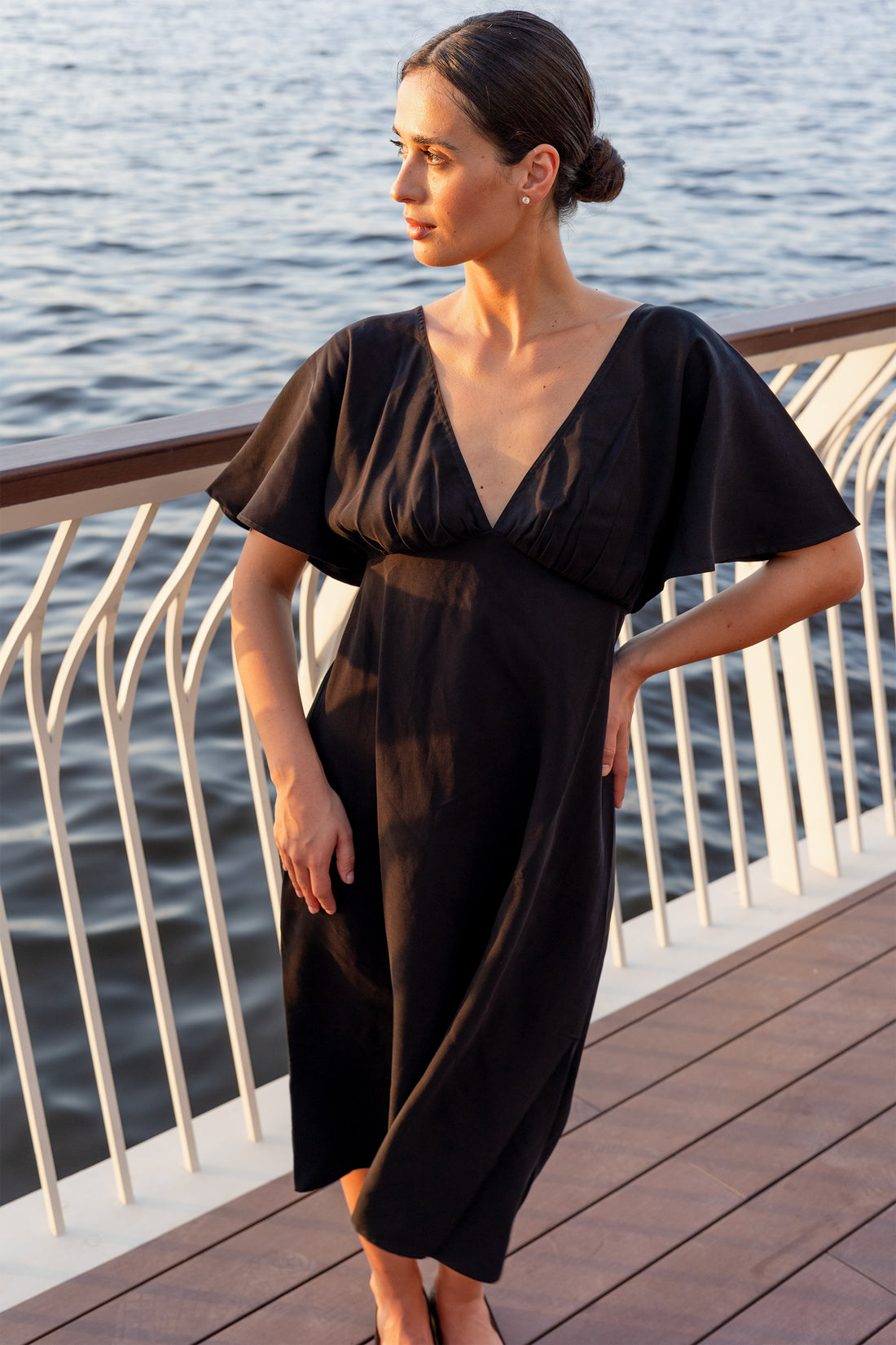 The Black V Dress The Black V Dress