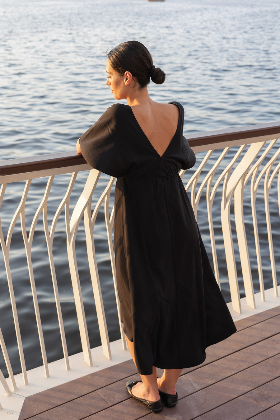 The Black V Dress The Black V Dress